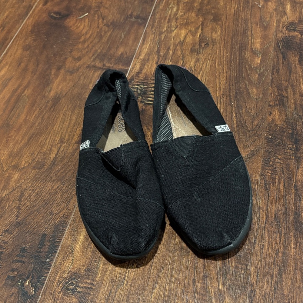 BOBS from Skechers Black Slip-On Loafers